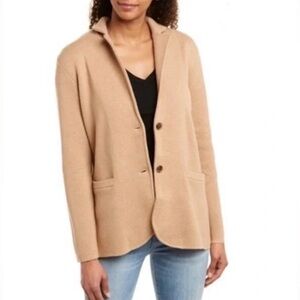 J. Crew Women's Tan knit Jacket size SMALL